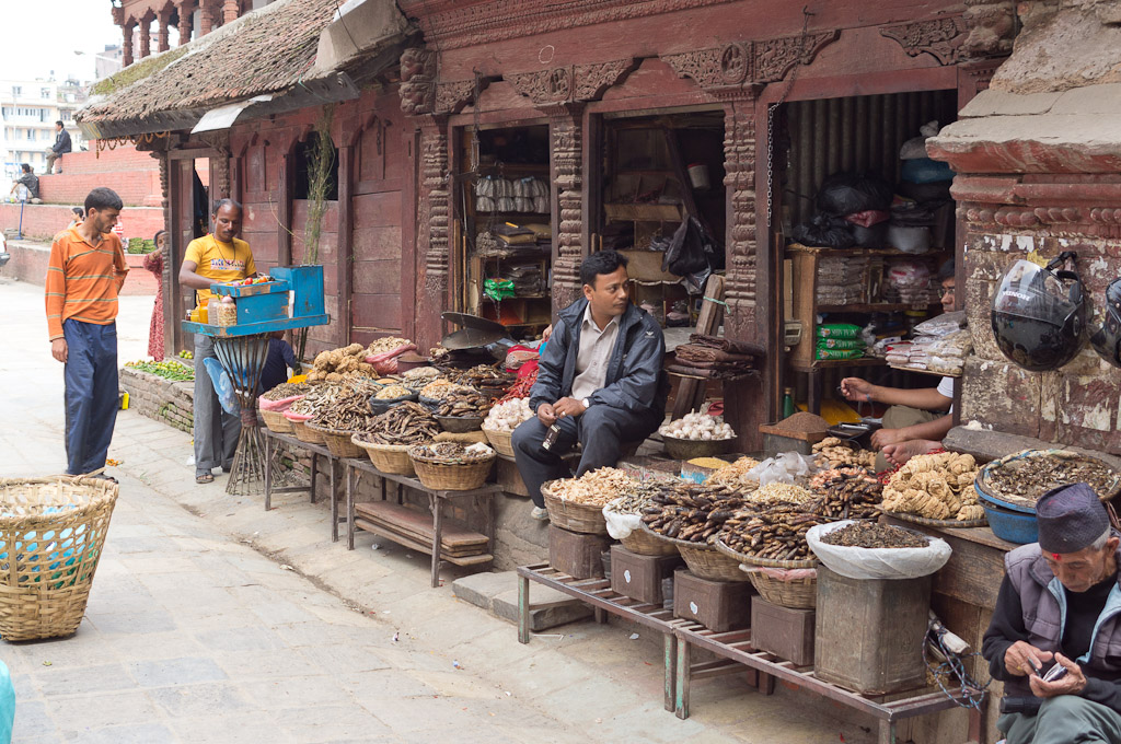Катманду торговцы